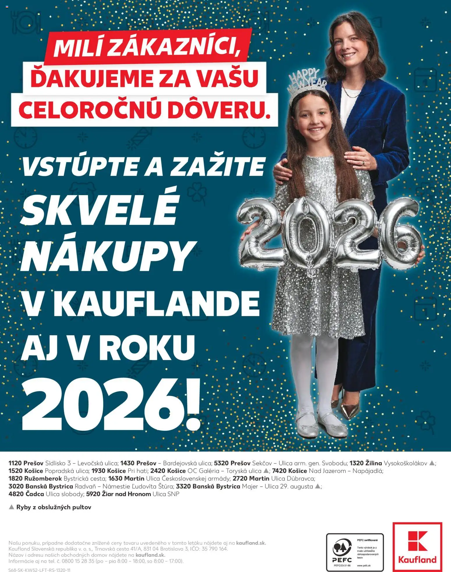 Nové Kaufland akcie – leták je platný od 27.12.2025 | Strana: 68 | Produkty: Ryby