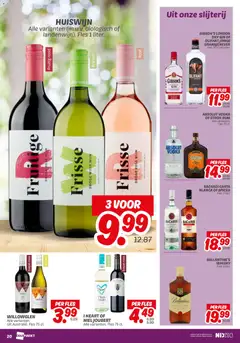Dekamarkt - Folder - Voorbeeld van een folder van Dekamarkt, geldig van 09.12.2025 | Pagina: 22 | Producten: Gin, Whisky, Slijterij, Alcohol
