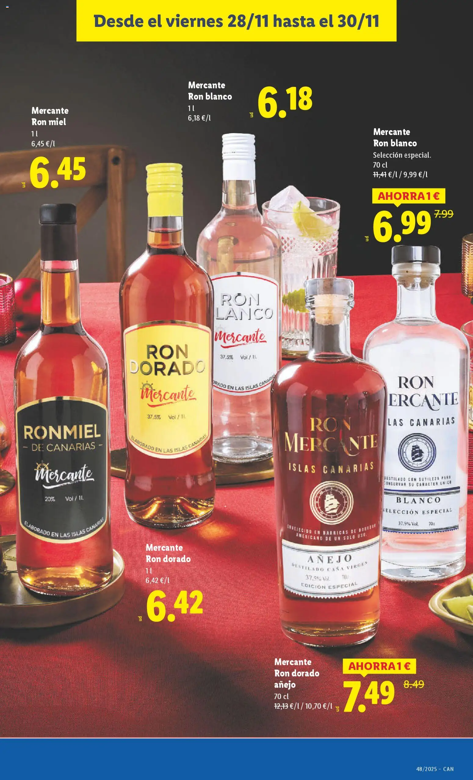Lidl - Canarias  │ válido desde el 24.11.2025 | Página: 39 | Productos: Ψηφιακή κάμερα, Ron, Μανέστρα