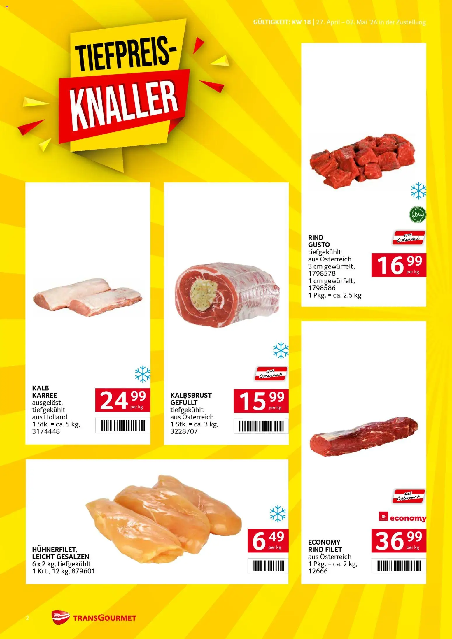 Transgourmet Zustellaktion gültig ab 27.04.2026 | Seite: 2