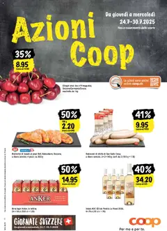 Vorschau von dem Prospekt - Coop Aktionen ab 24.07.2025