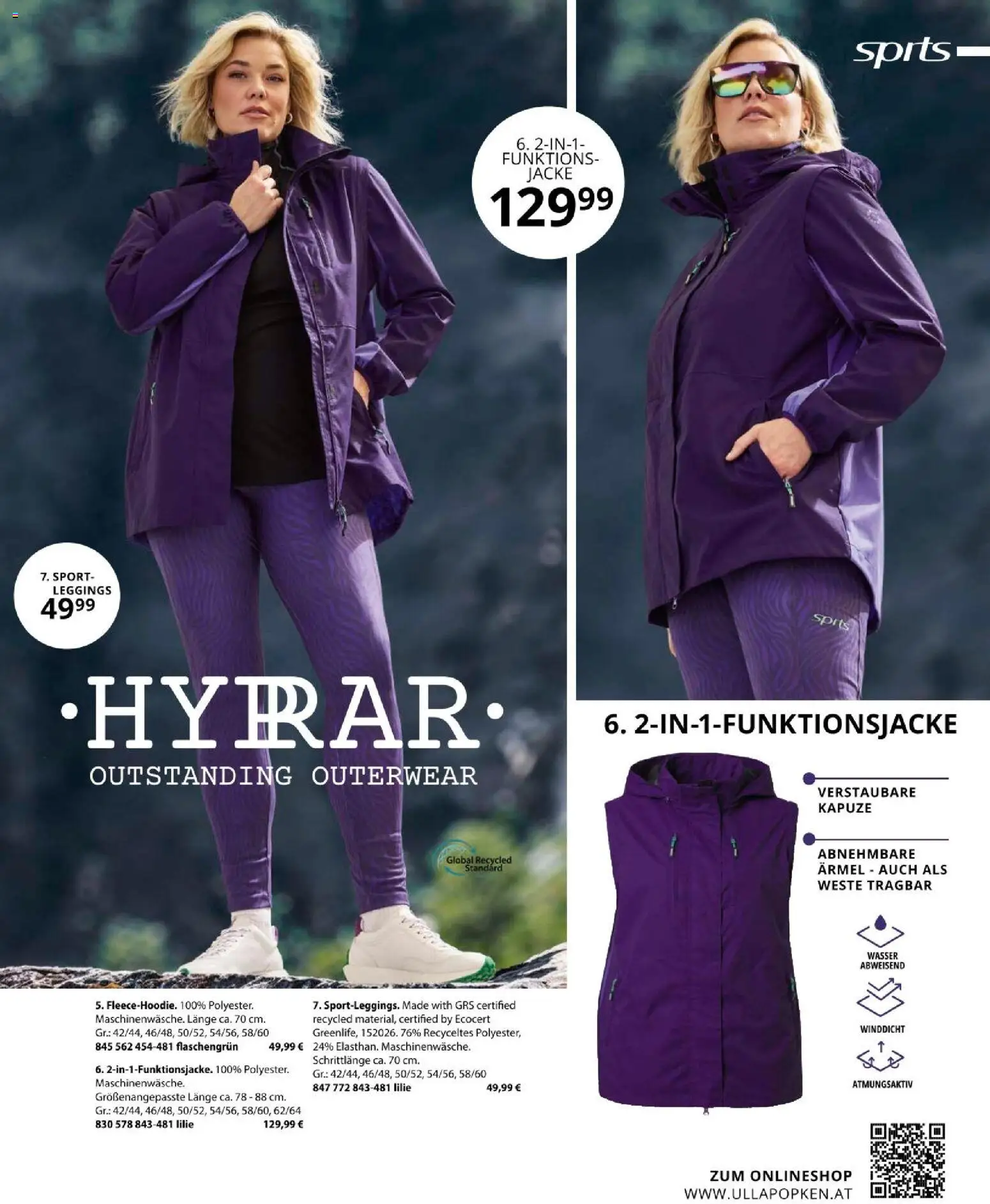 Ulla Popken akciós ujság - amely érvényes a következő dátumtól: 09.01.2026 | Oldal: 71 | Termékek: Leggings