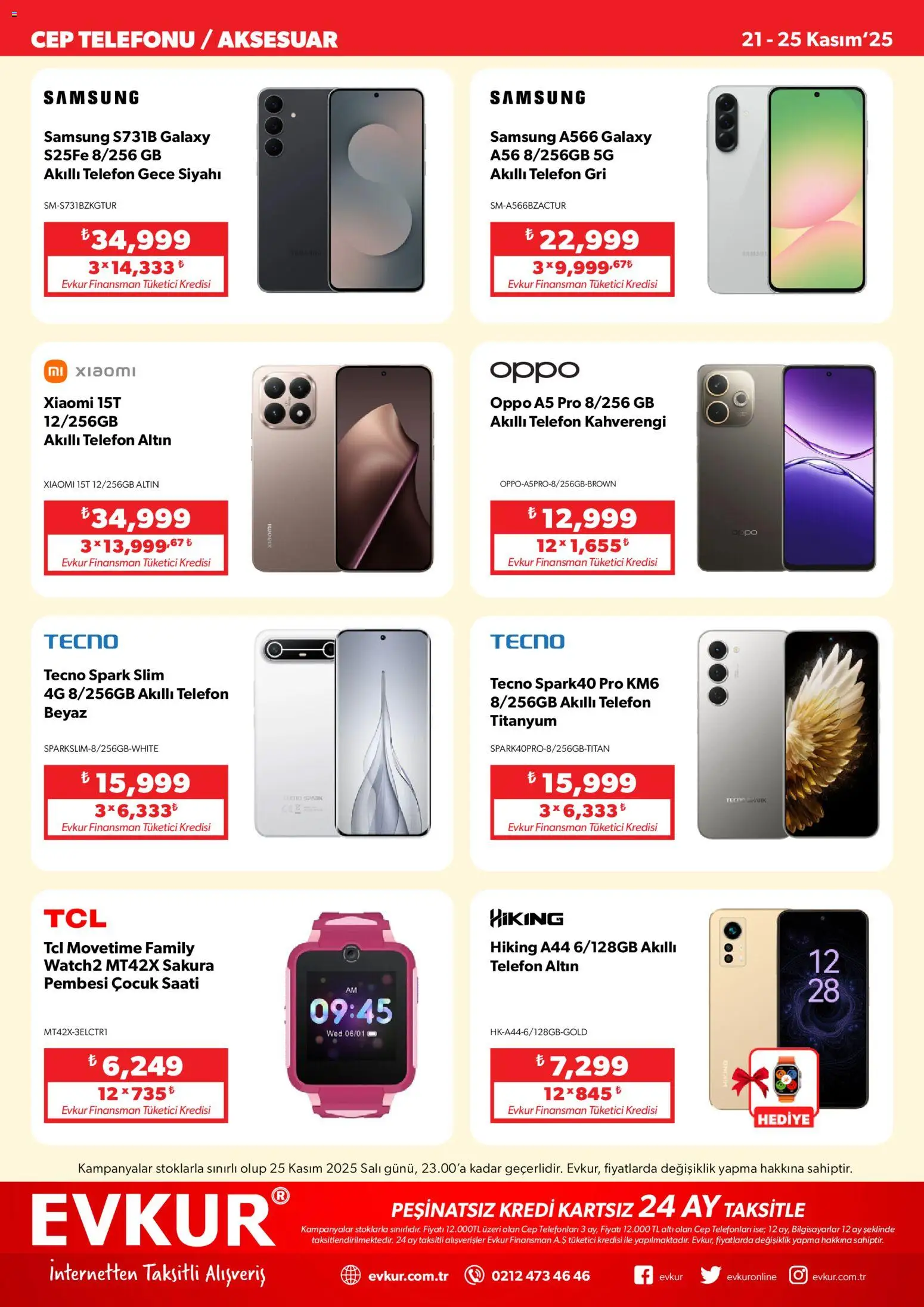 Evkur Black Friday - 21.11.2025 tarihinden itibaren geçerlidir | Sayfa: 2 | Ürünler: Telefon, Akıllı telefon