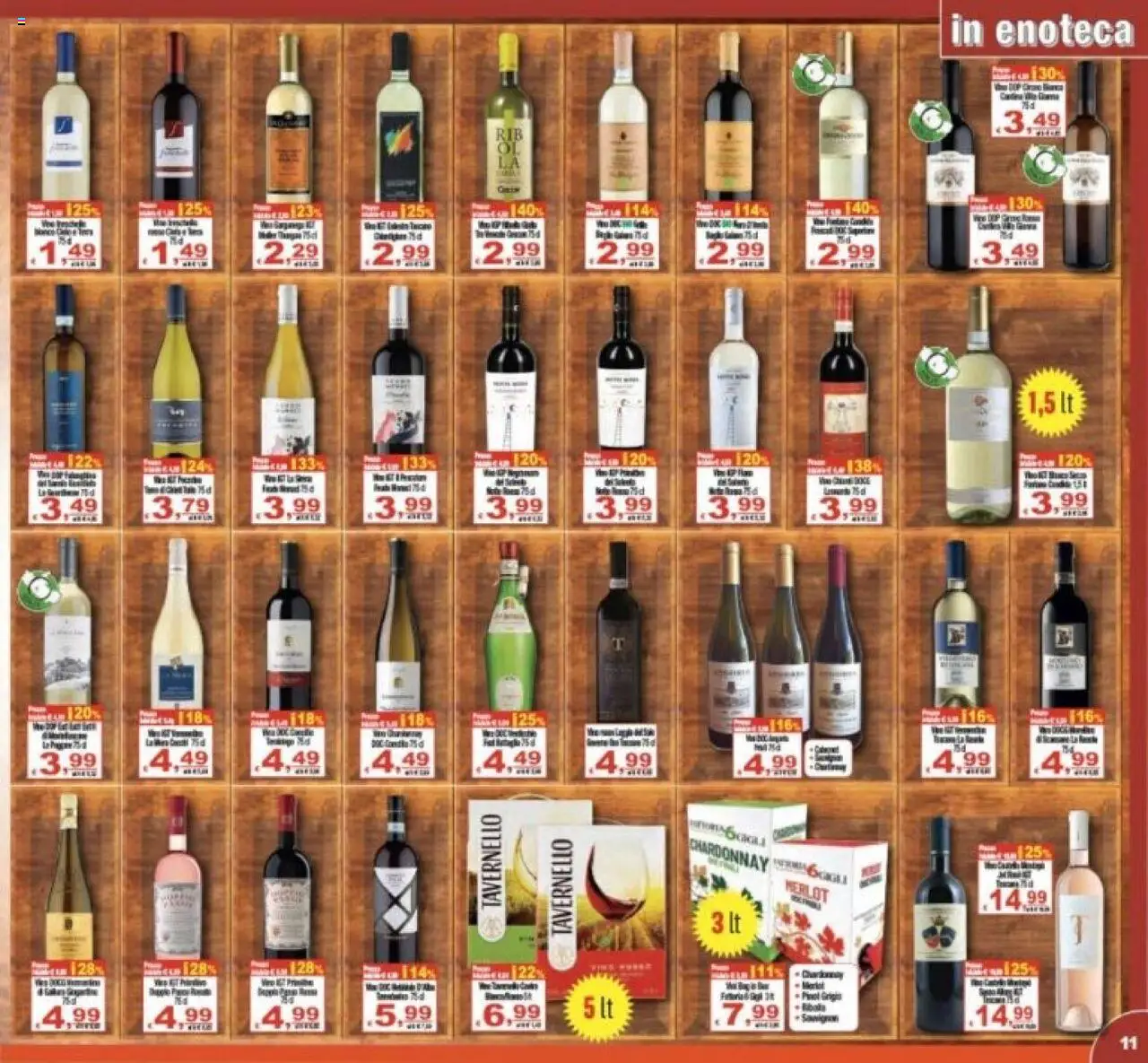 Volantino CTS del 06.08.2025 | Pagina: 11 | Prodotti: Enoteca