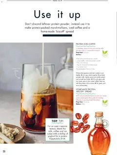 Preview of Spinneys - Nourish By Spinneys: January/February/March 2026 valid from 01.01.2026 | Page: 20 | Products: Džús, Banány, Πούδρα