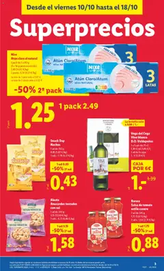 Vista previa Baresa Salsa de tomate estilo casero, 1 ud de 570 g válido desde el 10.10.2025 | Página: 3 | Productos: Καλτσάκια μισά, Vino, Salsa de tomate, Caja