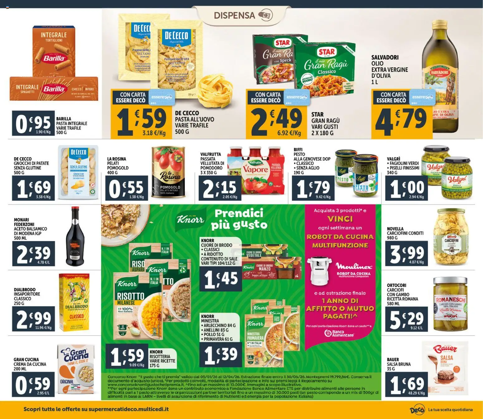 Volantino Decò del 06.03.2026 | Pagina: 14 | Prodotti: Pollo, Riso, Aglio, Aceto
