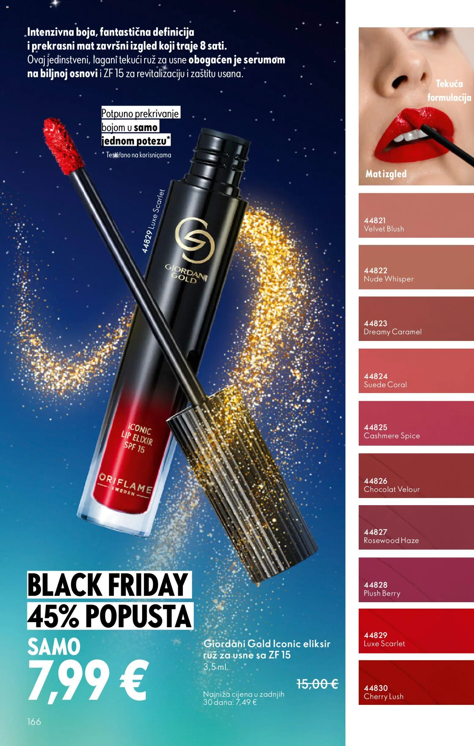Oriflame katalog | vrijedi od 19.11.2025 | Stranica: 166 | Proizvodi: Ruž