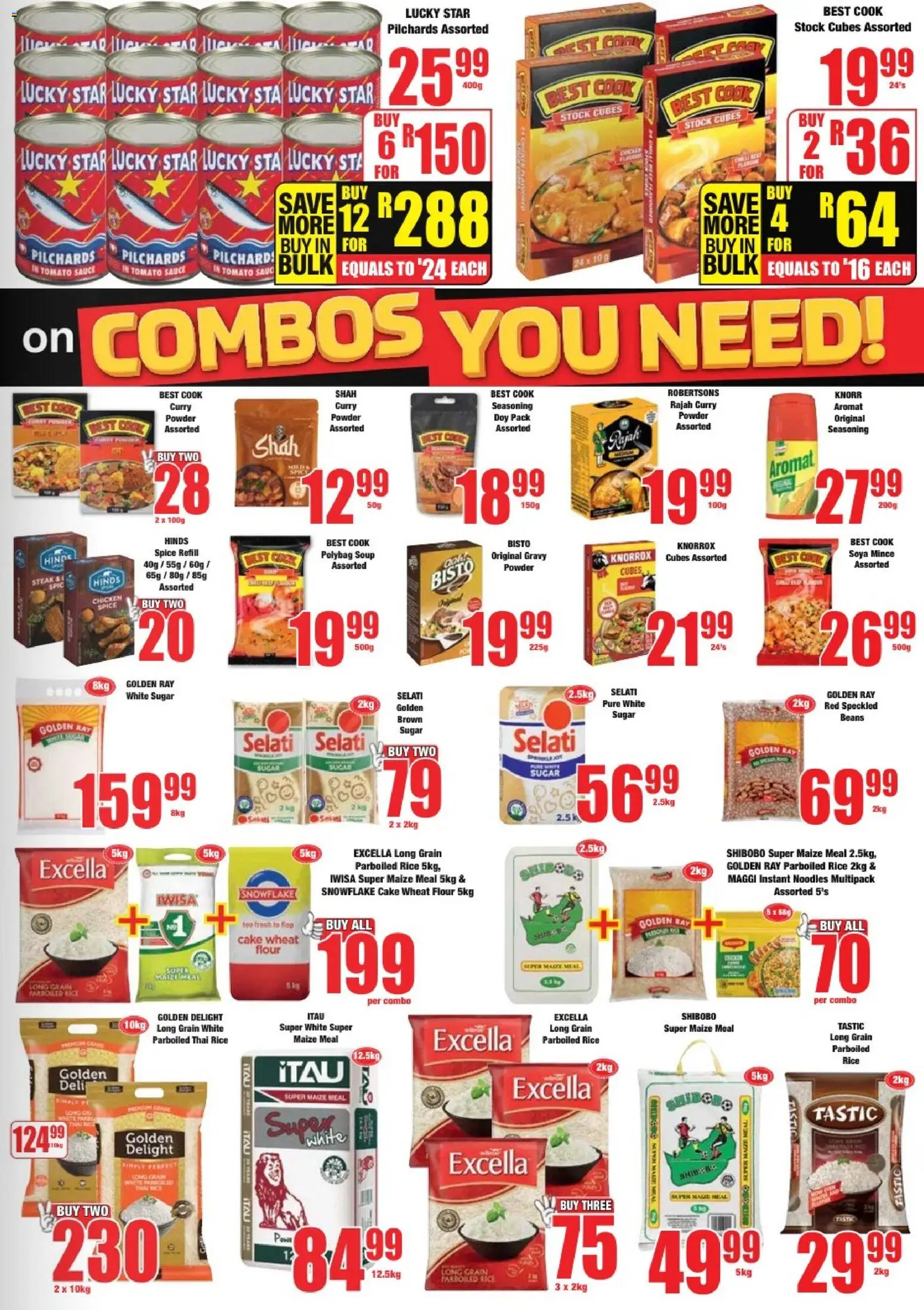 New Boxer catalogue – valid from 27.11.2025 | Page: 7 | Products: Maize meal, Soup, Soya mince, Sauce