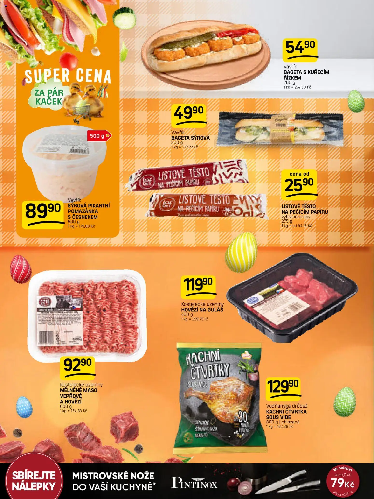 Flop leták od 01.04.2026 | Strana: 10 | Produkty: Hovězí, Listové těsto, Pomazánka, Těsto