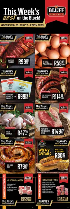 Bluff Meat Supply specials catalogue – valid from 29.10.2025
