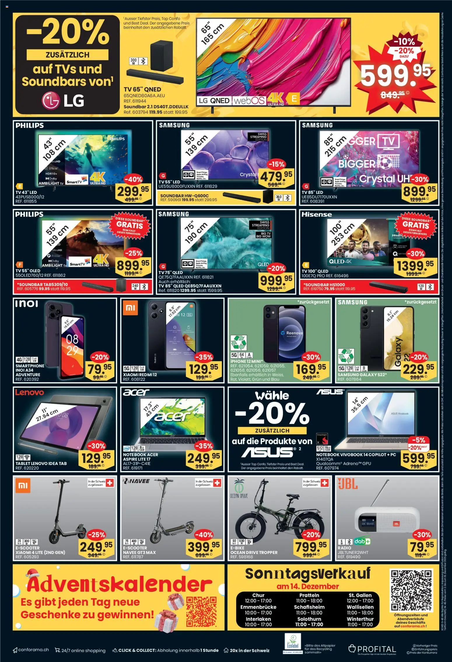 Conforama - Black Friday – gültig ab 03.12.2025 | Seite: 8 | Produkte: Pc, Lenovo, LG, Philips