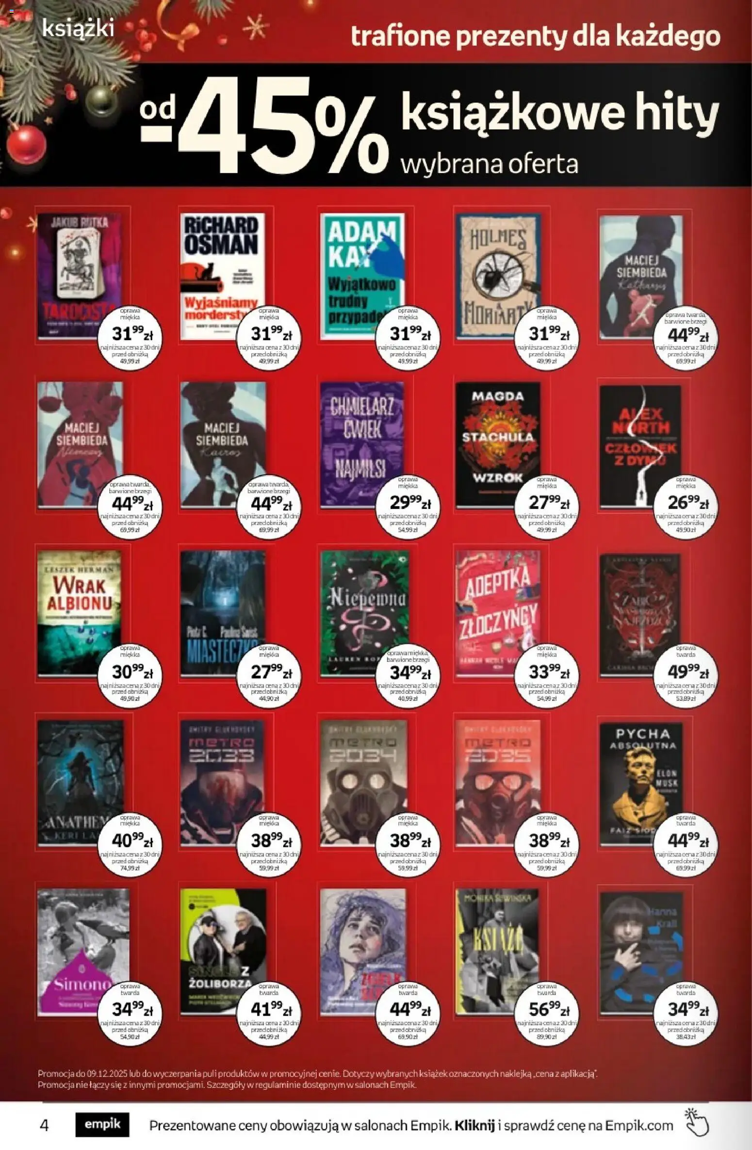 Empik Black Friday od 26.11.2025 | Strona: 4 | Produkty: Książki
