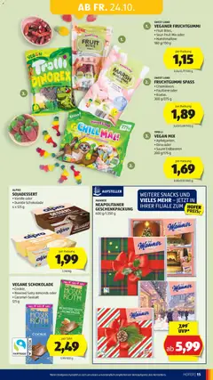 Hofer AT Akciós újság - amely érvényes a következő dátumtól: 24.10.2025 | Oldal: 17 | Termékek: Alpro, Vegán