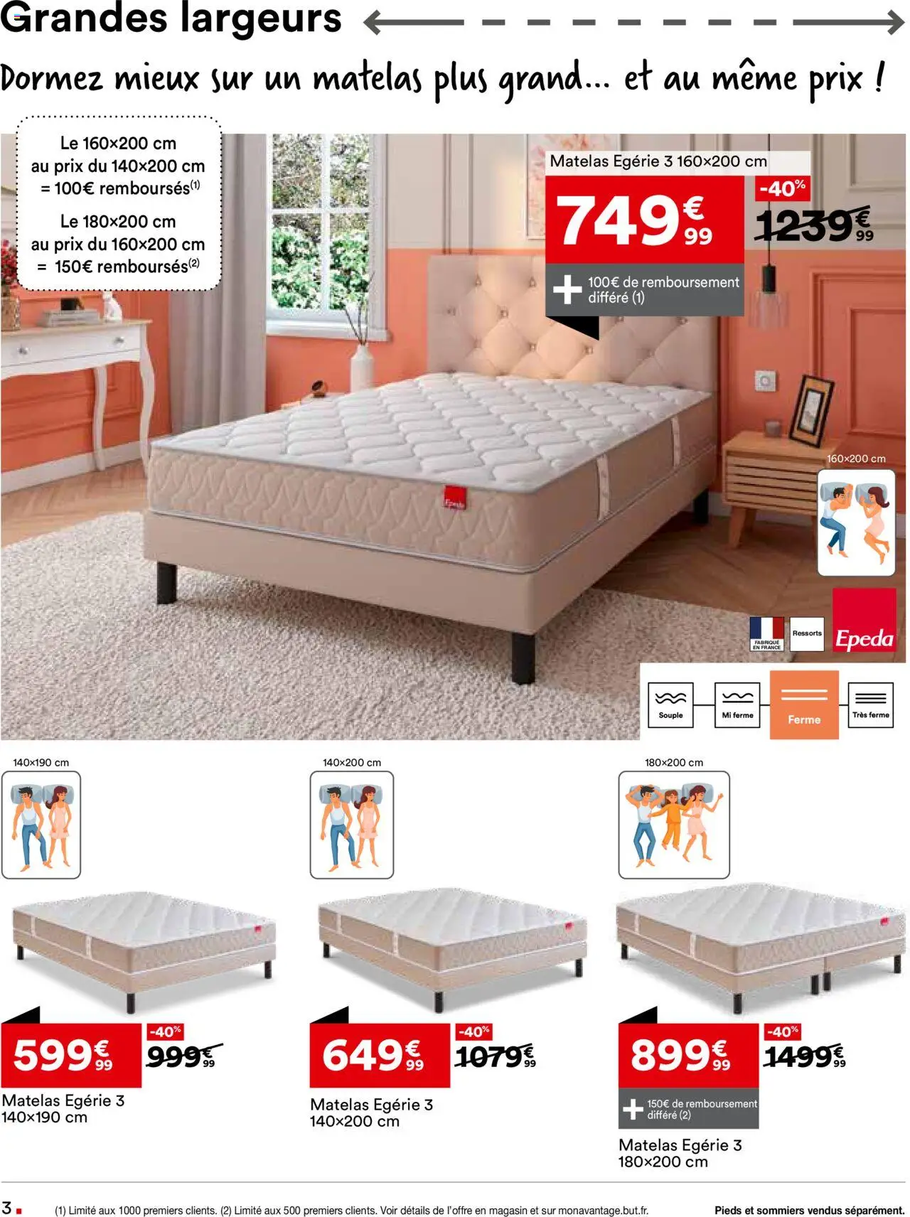  | Page: 3 | Produits: Matelas