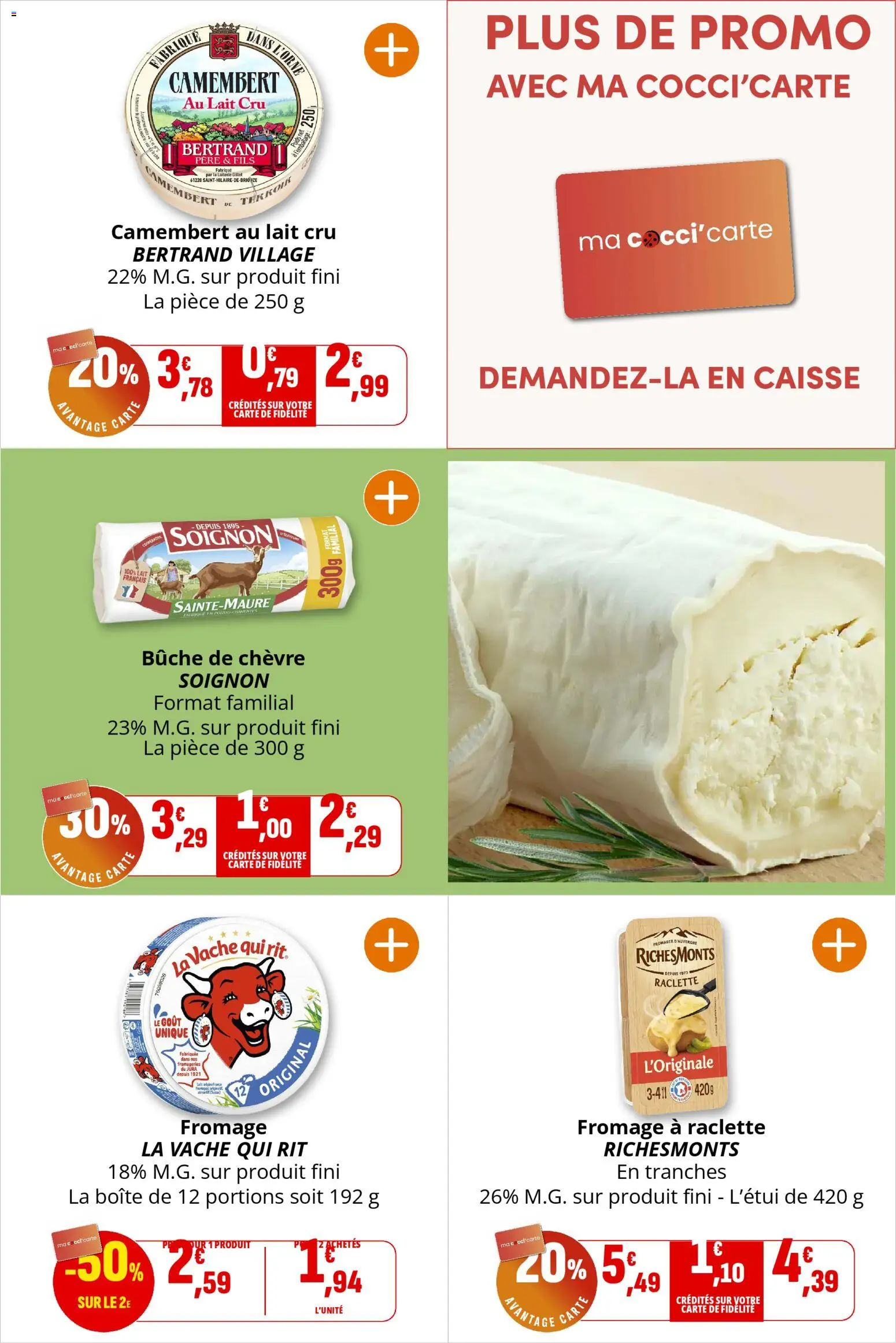 {H1} | Page: 10 | Produits: Fromage à raclette, Poids, Raclette, Fromage