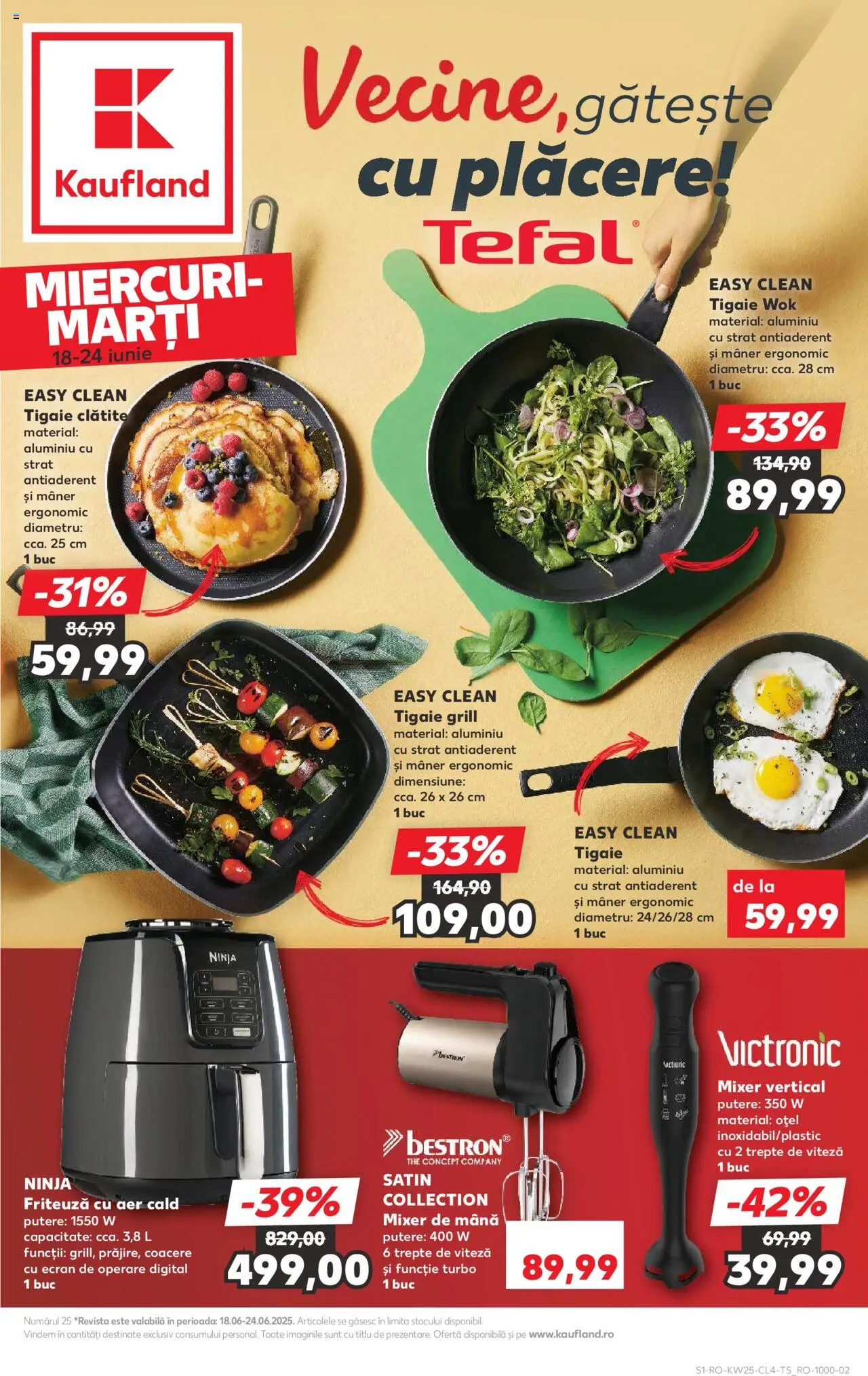 Catalog Kaufland - Nonfood – valabil de la 18.06.2025 | Pagină: 1 | Produse: Grill, Friteuză, Mâner, Clătite