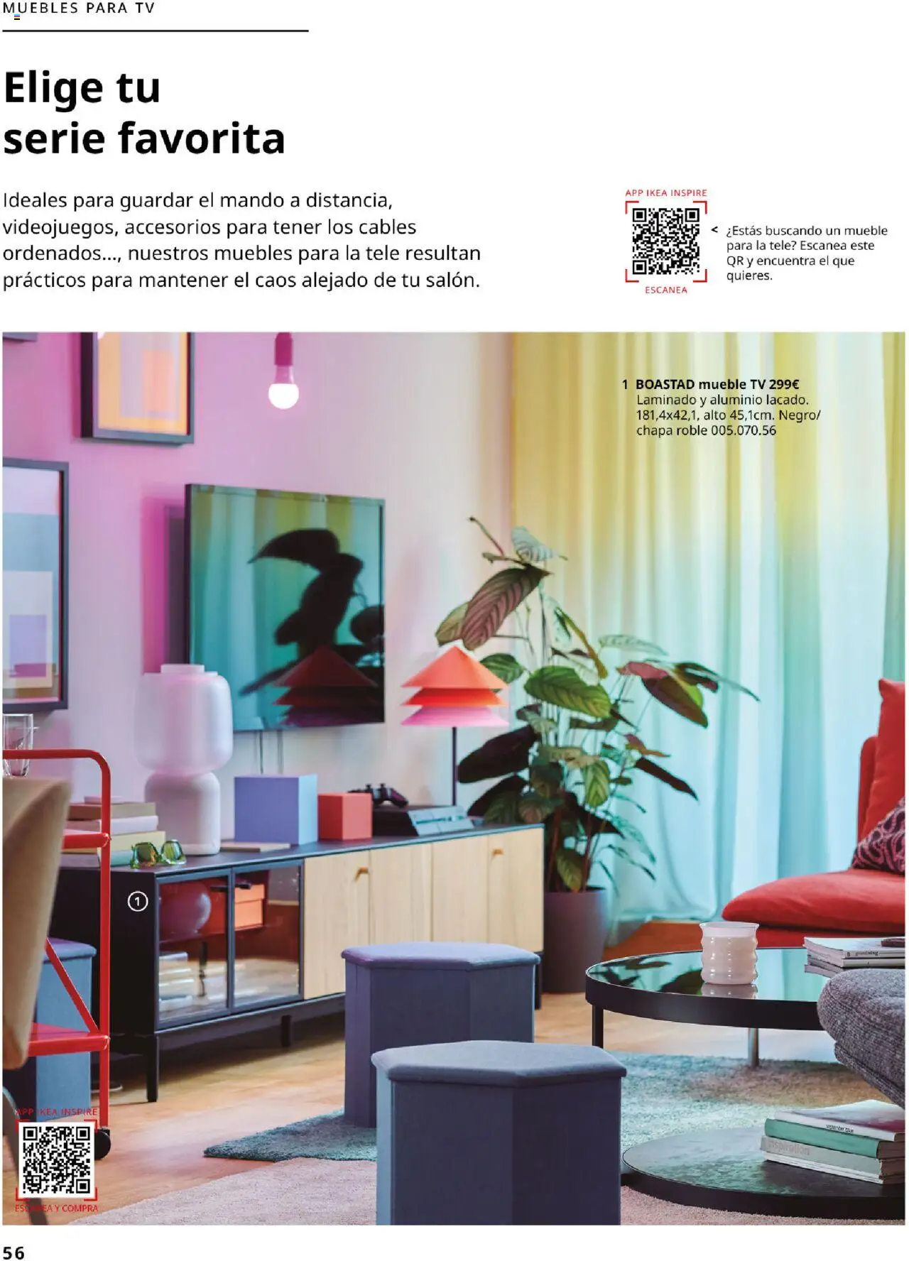 Catálogo IKEA Salones │ válido desde el 17.02.2025 | Página: 56 | Productos: Muebles