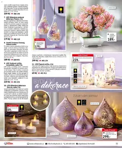 Náhled letáku Velký Košík katalog duben 2026 od 01.04.2026 | Strana: 55 | Produkty: Čajové svíčky, Led čajové svíčky, Časovač, LED