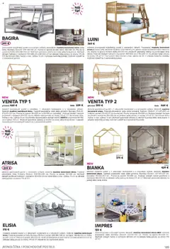 Kondela leták platný od 16.05.2025 | Strana: 189 | Produkty: Matrace, Matrac, Poschodová posteľ, Posteľ