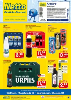 Netto Marken-Discount Prospekt Saarbrücken	 ab 23.03.2026 gültig