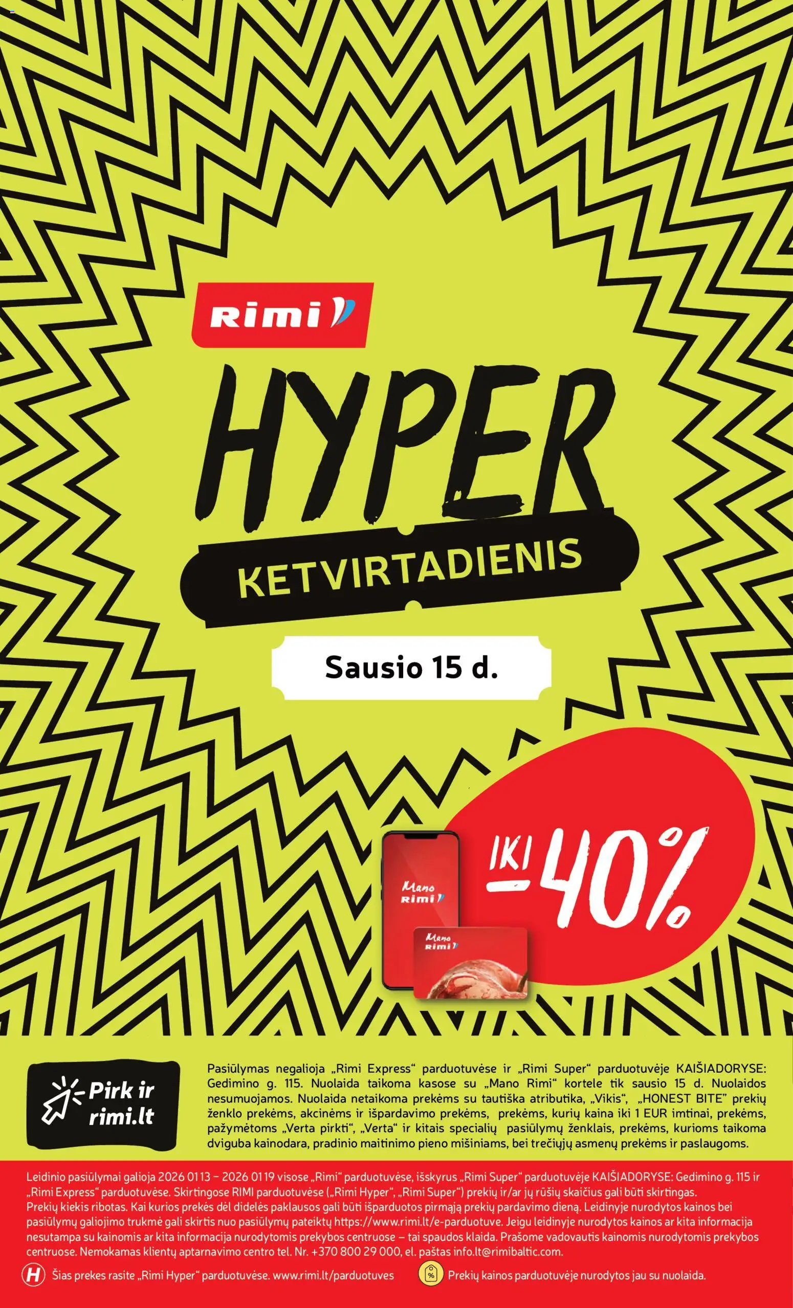 Rimi akcijos nuo 13.01.2026 | Puslapis: 34