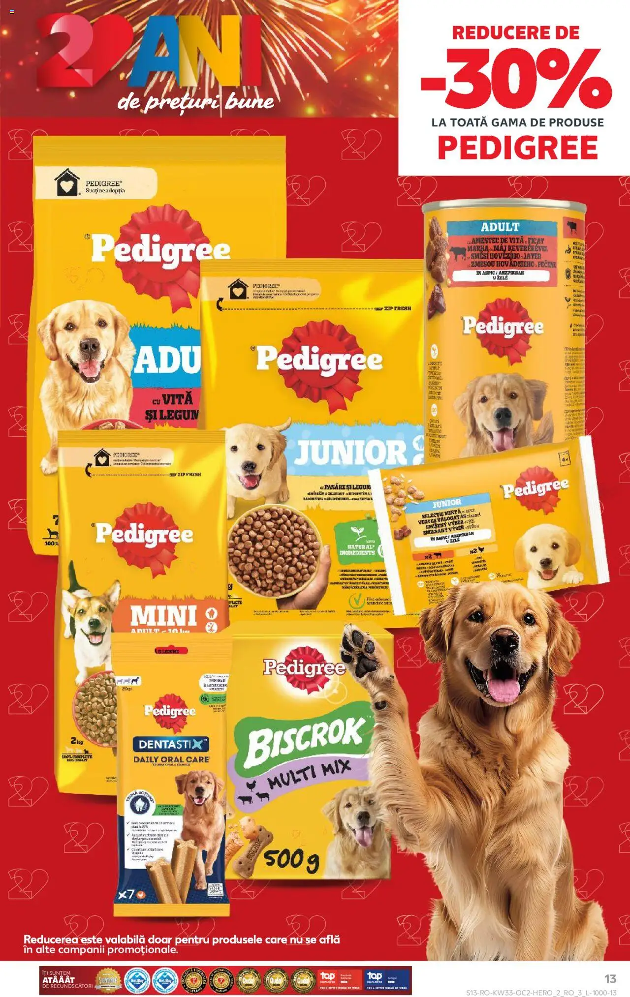 Kaufland RO akciós ujság - amely érvényes a következő dátumtól: 13.08.2025 | Oldal: 13