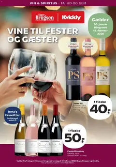Super Brugsen - Vinindstik gyldig fra 30.01.2026