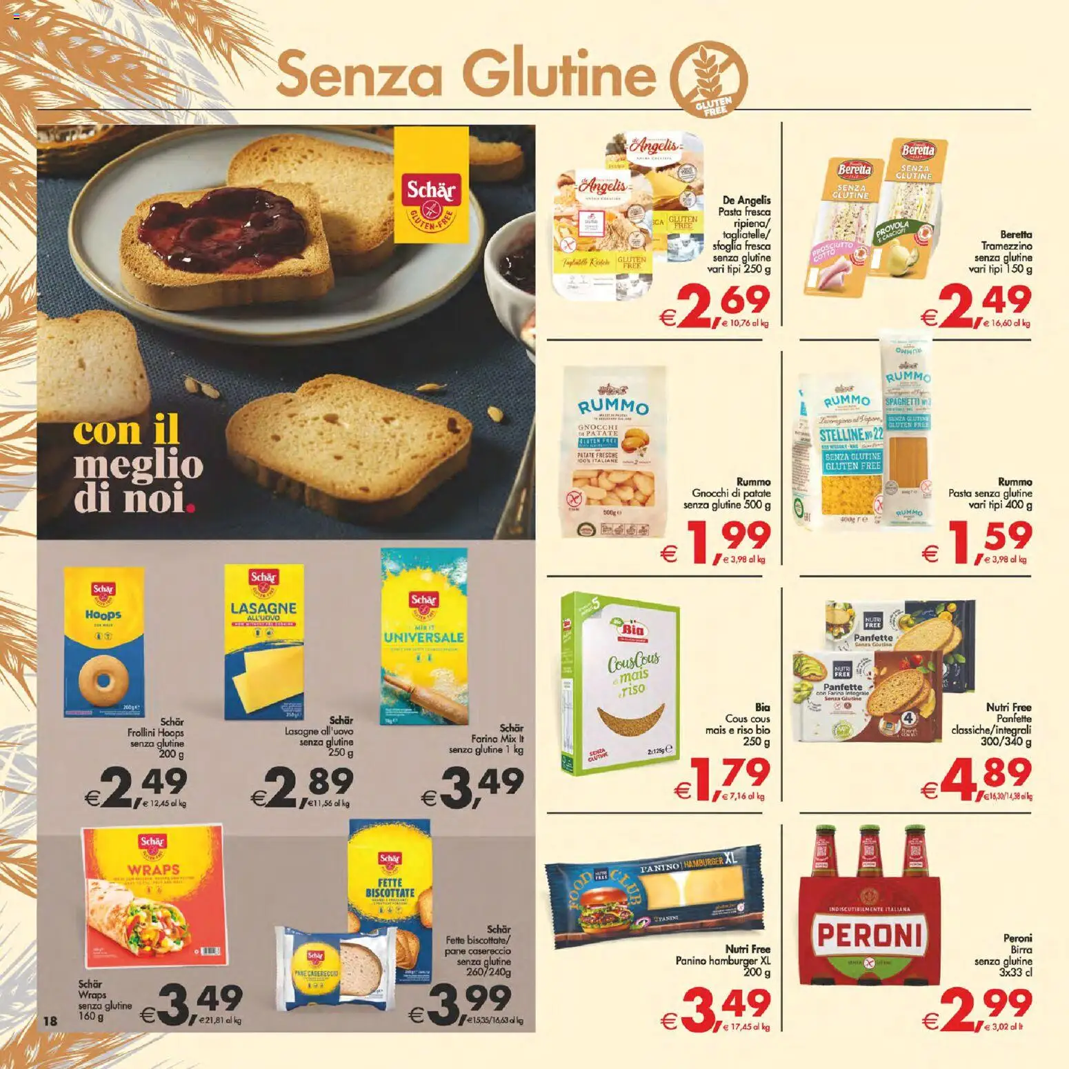Volantino Decò del 24.02.2026 | Pagina: 22 | Prodotti: Pane, Birra, Patate, Farina