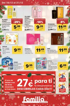 Vista previa Eroski - Miramos por ti válido desde el 18.12.2025 | Página: 24 | Productos: Maquillaje, Cepillo, Colonia, Neceser