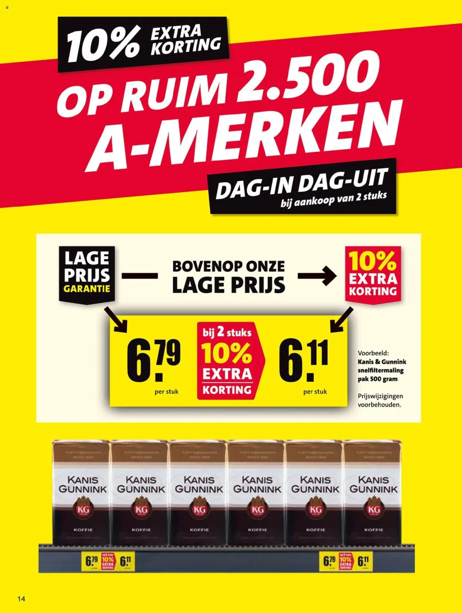 {H1} | Pagina: 14 | Producten: Koffie