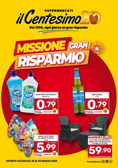 Anteprima del volantino Il Centesimo volantino valido a partire dal 18.03.2026
