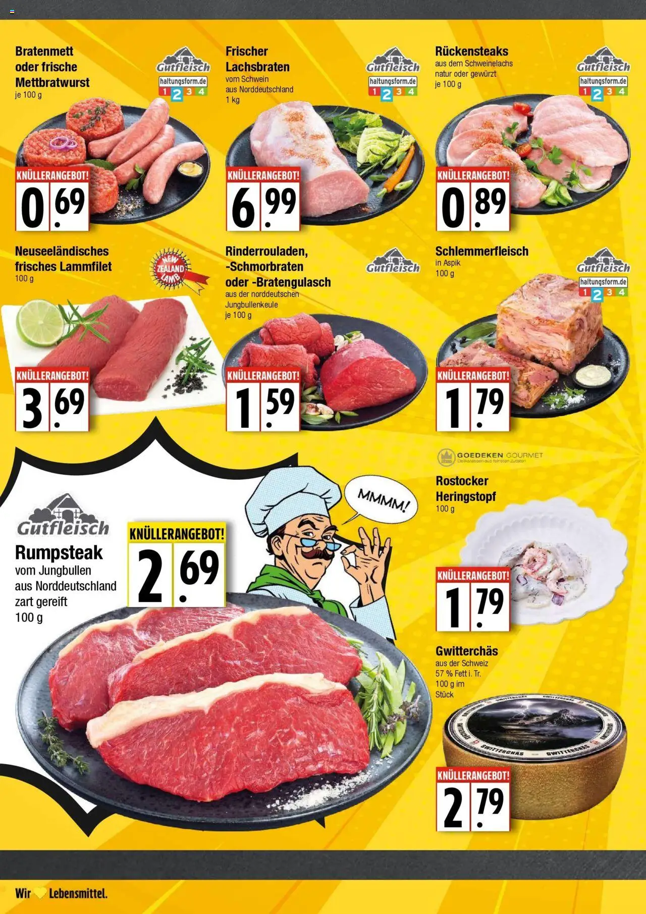 Edeka prospekt Hamburg	 - gültig ab dem 06.07.2025 | Seite: 2 | Produkte: Rumpsteak, Steak