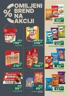 Univerexport katalog - pregled Univerexport kataloga - važi od 30.03.2026 | Strana: 24 | Proizvode: Čips, Keks, Eurocrem, Doritos