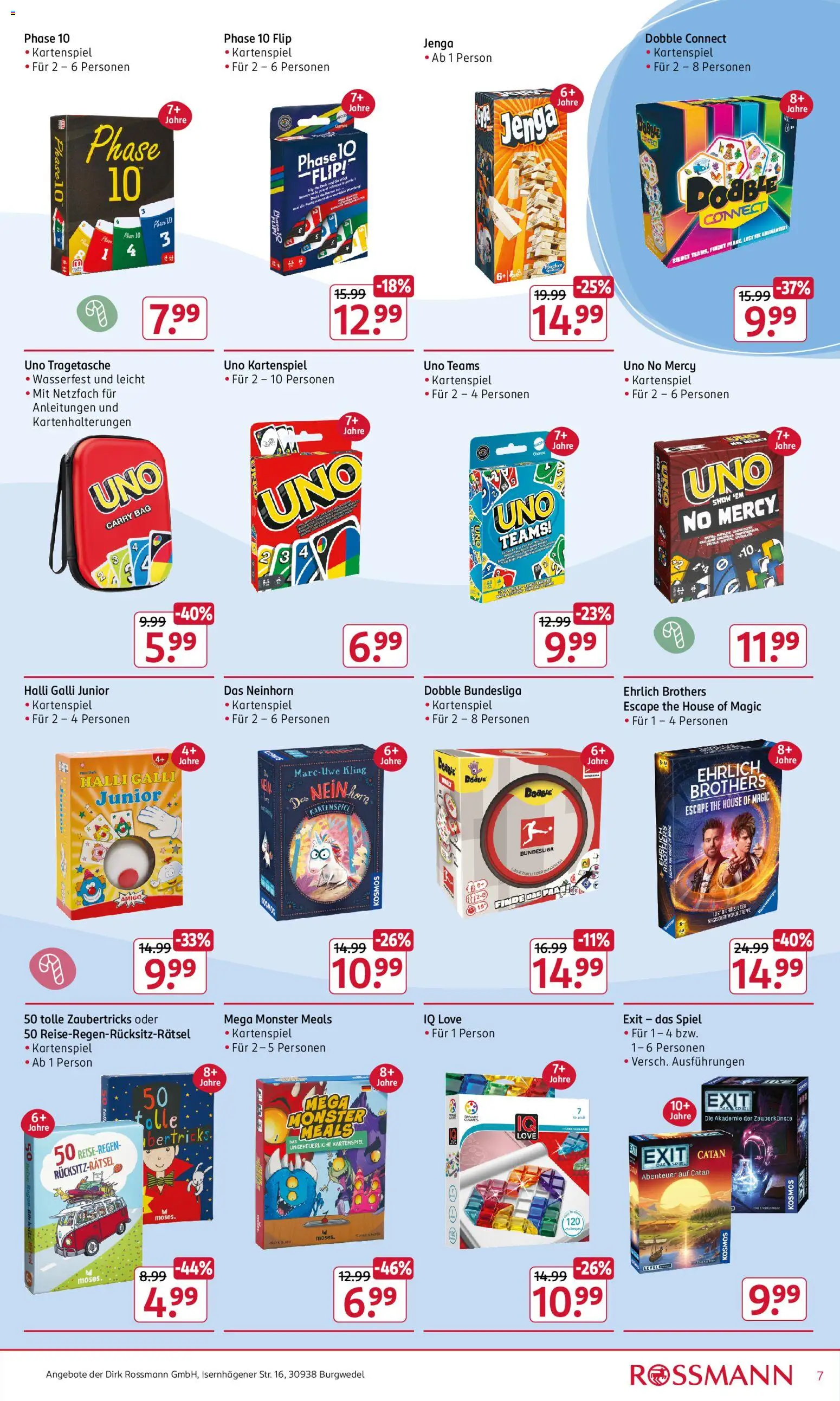 Rossmann Spielwaren – gültig ab 24.11.2025 | Seite: 7 | Produkte: Spiel, Monster