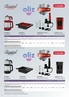 01.02.2026 tarihinden itibaren geçerli olan Arçelik kataloğu önizlemesi | Sayfa: 47 | Ürünler: Tost makinesi, Blender, Çay makinesi, Çay