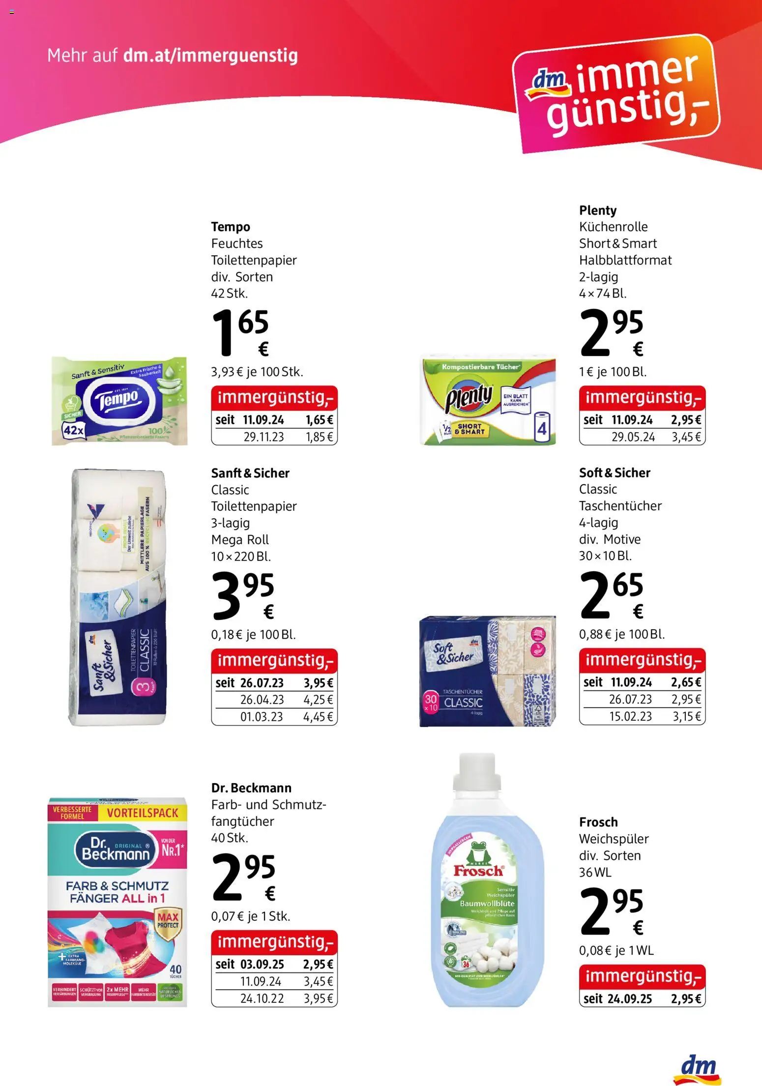 dm drogerie markt Flugblatt April 2026 gültig ab 26.03.2026 | Seite: 9 | Produkte: Weichspüler