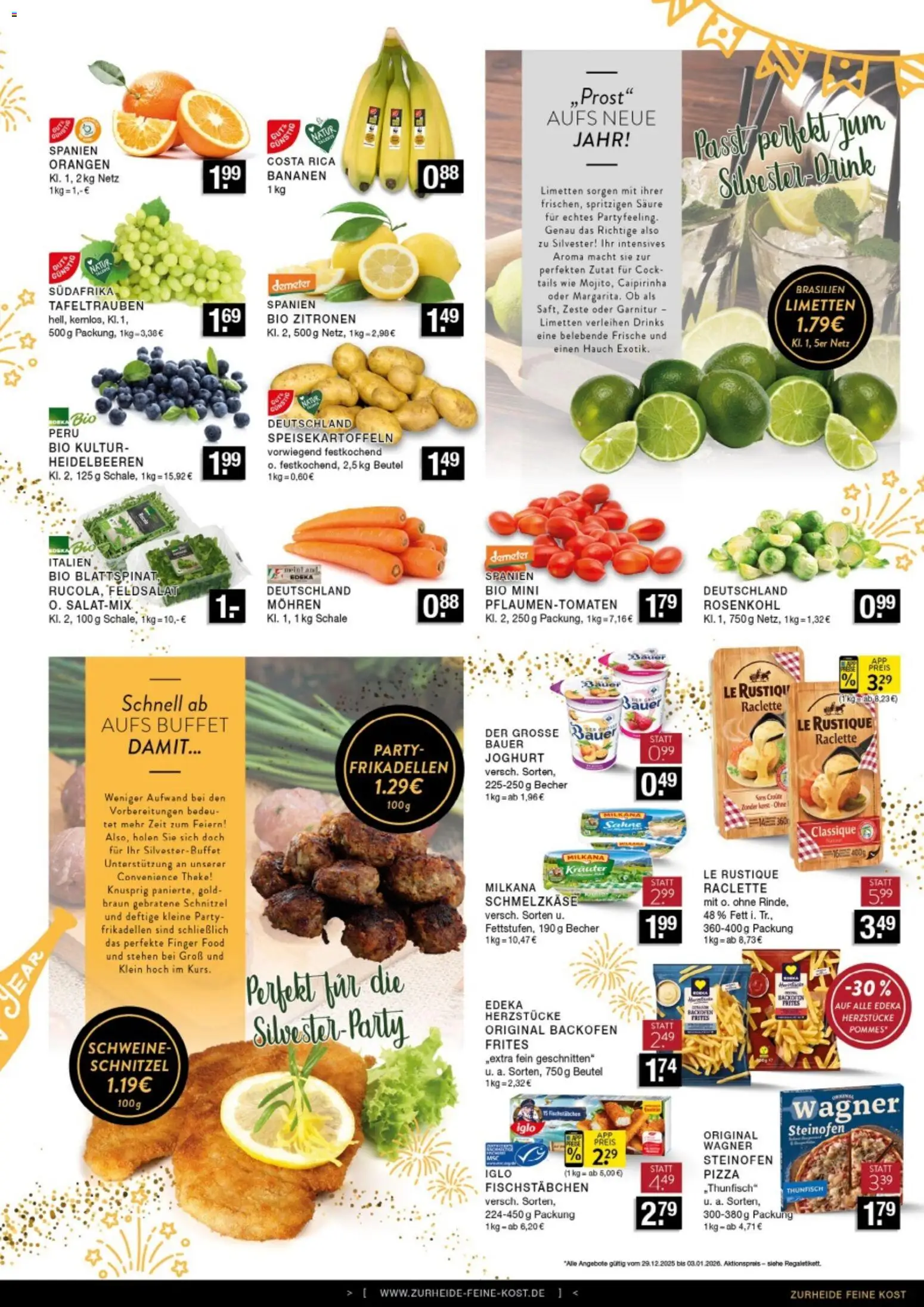 Edeka Zurheide Prospekt 	 – gültig ab 29.12.2025 | Seite: 5 | Produkte: Theke, Mohren, Raclette, Zitronen