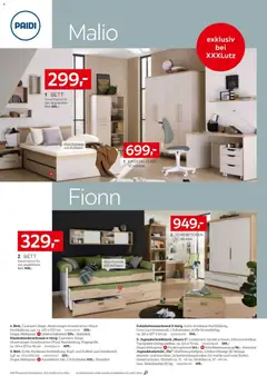 XXXL Lutz - PAIDI Spezial ab 09.11.2025 gültig | Seite: 8 | Produkte: Bett, Schrank