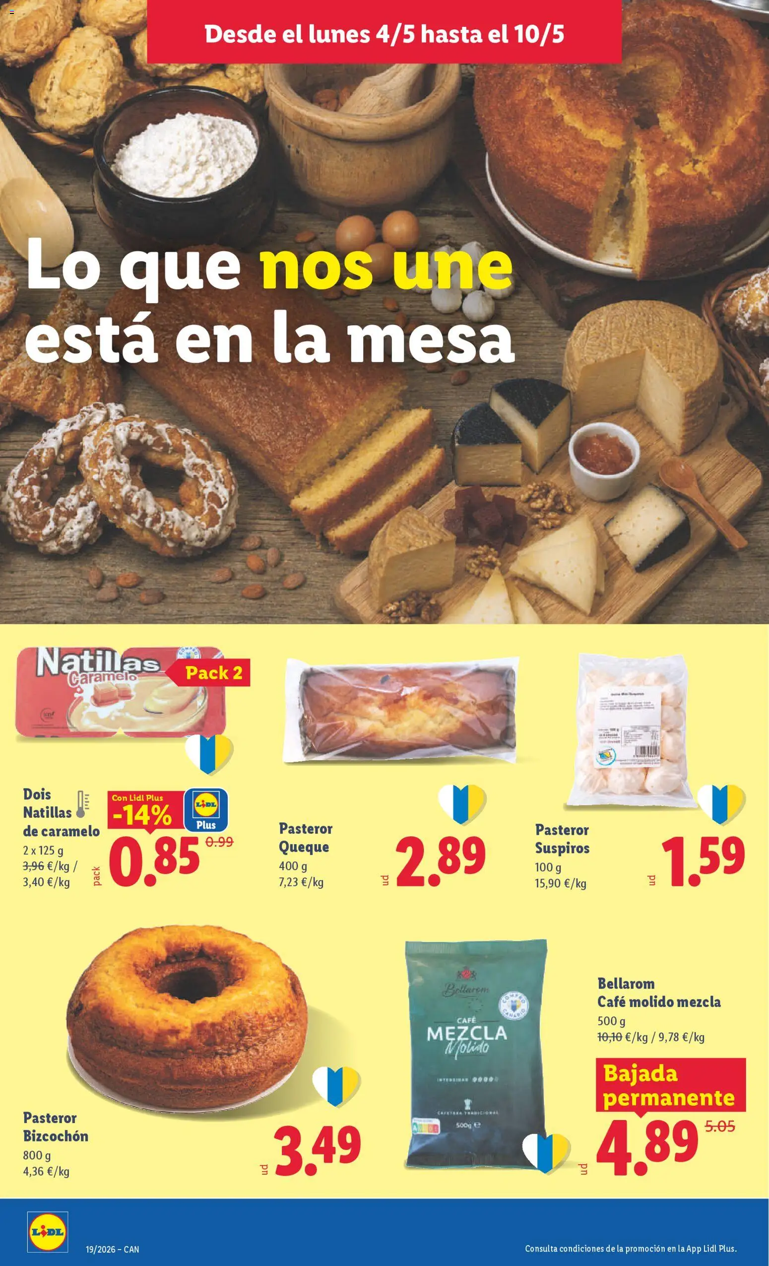 Lidl folleto │ válido desde el 04.05.2026 | Página: 14 | Productos: Café, Café molido, Mesa
