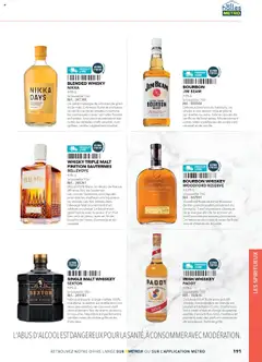 METRO - Prévisualisation de #METRO Restauration a table valide à partir de 02.03.2025 | Page: 191 | Produits: Whisky, Bourbon, Livre, Noix
