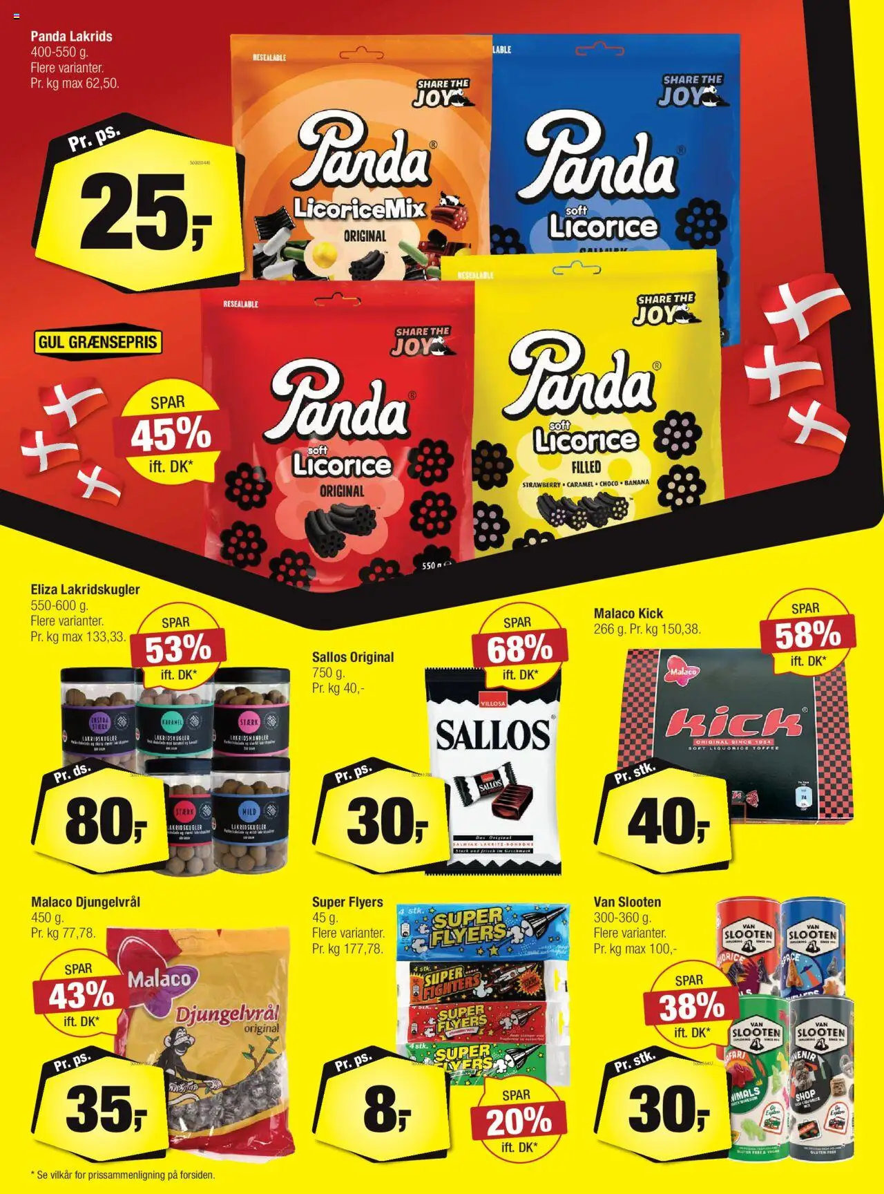 Calle Tilbudsavis gyldig fra 20.08.2025 | Side: 7 | Produkter: Lakrids