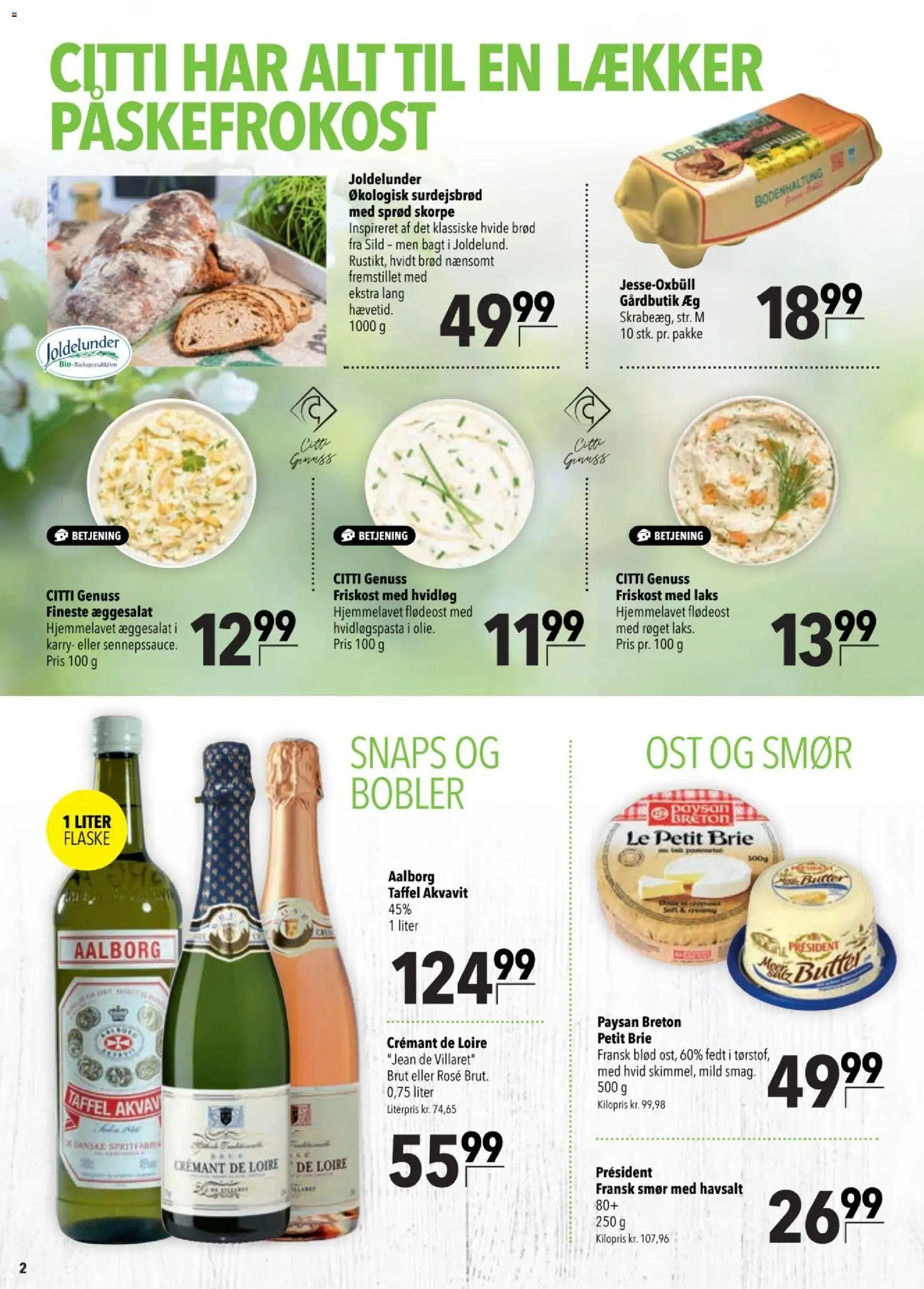 CITTI tilbudsavis – gyldig fra 25.03.2026 | Side: 2 | Produkter: Karry, Æg, Hvidløg, Æggesalat