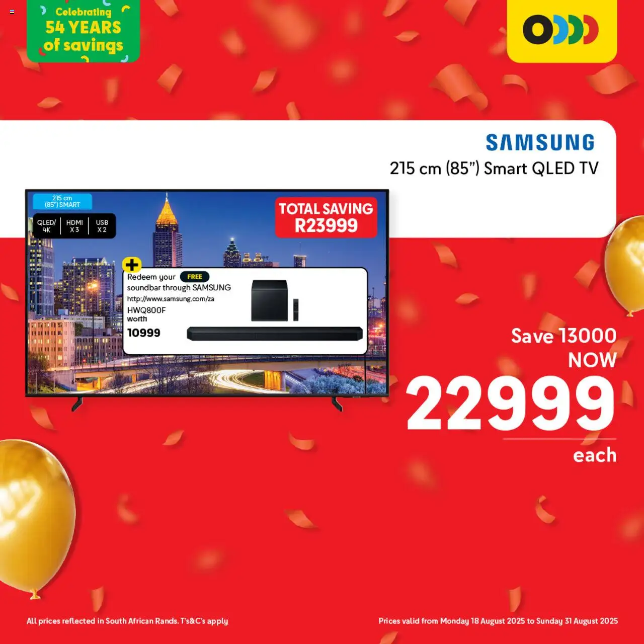 Makro Birthday Deals Gaming │ valid from 18.08.2025 | Page: 3 | Products: TV, Soundbar