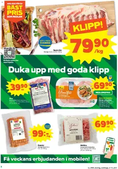 Coop Forum reklamblad aktuell från 15.09.2025 | Sida: 2 | Produkter: Kassler, Nötfärs, Nötkött