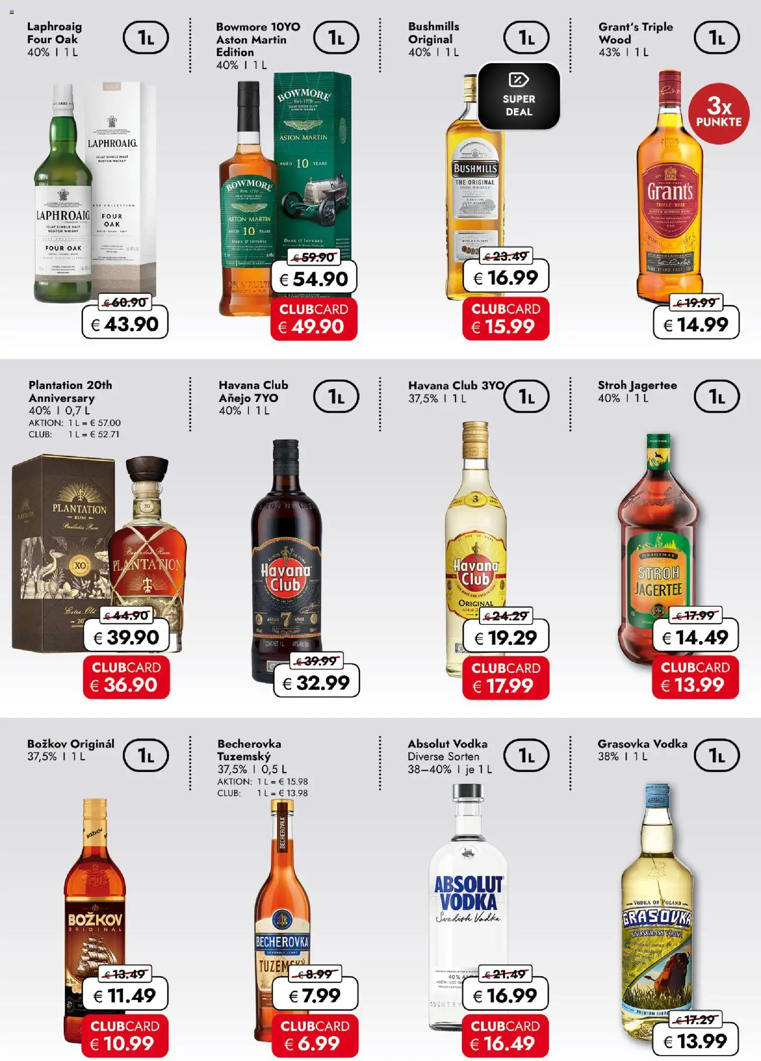 Travel Free  Aktionsangebote – gültig ab 20.03.2026 | Seite: 2 | Produkte: Havana club, Whisky, Rum, Vodka