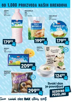 Roda katalog - važi od 21.08.2025 | Strana: 7 | Proizvode: Maslac, Jogurt, Mozzarella, Knedle