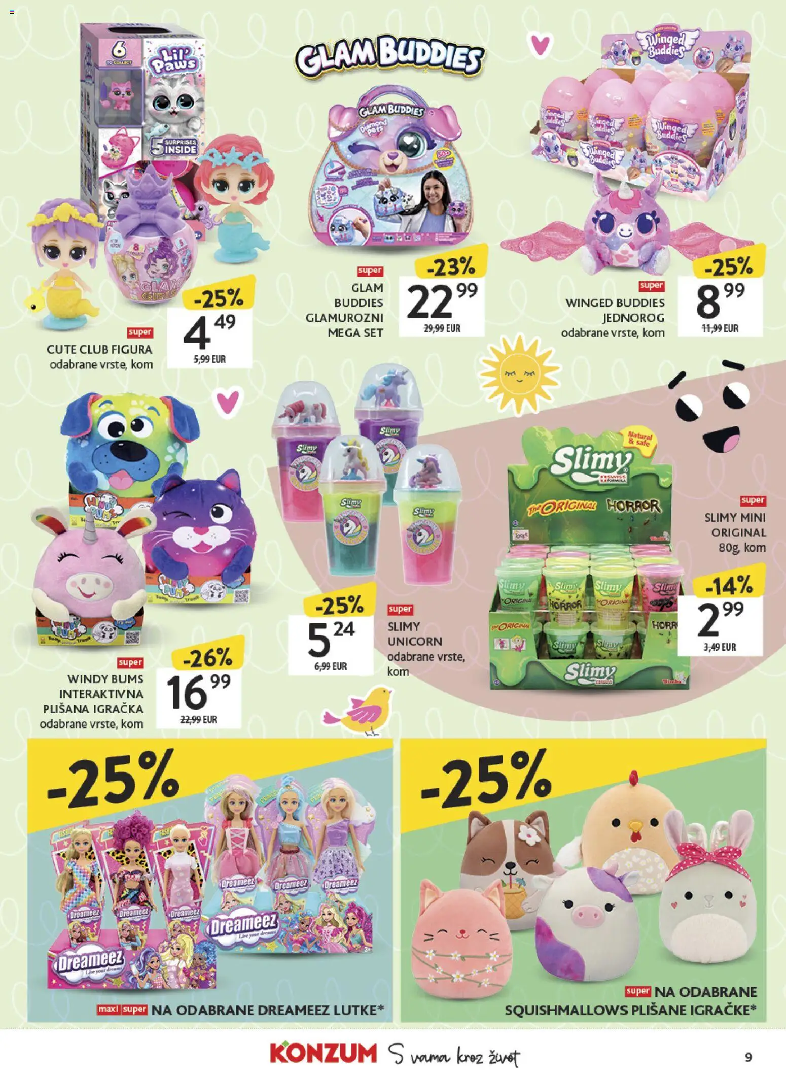 Konzum HR akciós ujság - amely érvényes a következő dátumtól: 09.03.2026 | Oldal: 9