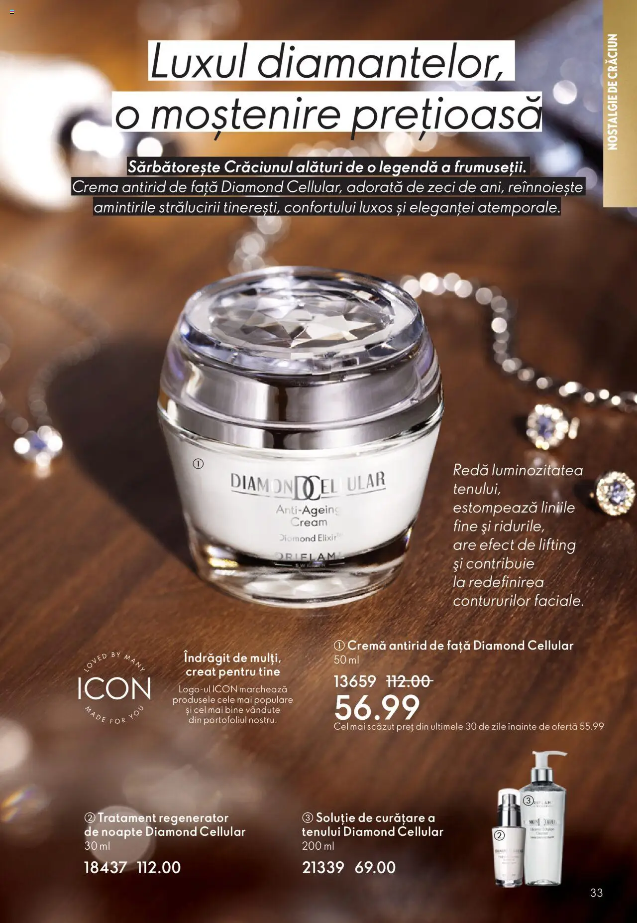 Noul catalog Oriflame – valabil de la 12.11.2025 | Pagină: 33 | Produse: Elixir, Cremă, Demlik