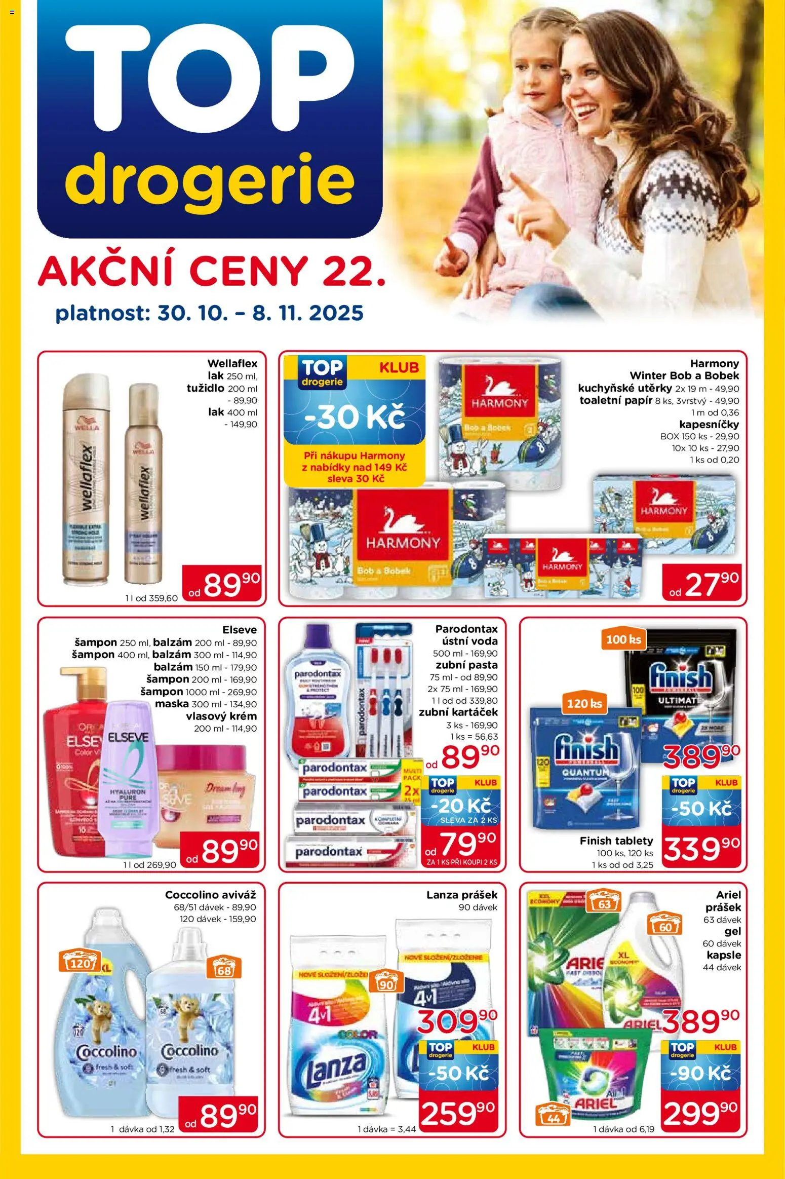 Top drogerie leták od 30.10.2025 | Strana: 1